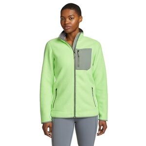 Eddie Bauer Quest Fleece 300 Meadow Lime Green NWT Medium
